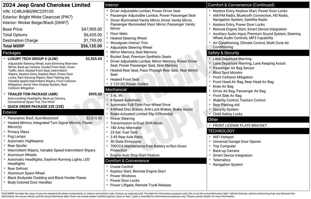 2024 Jeep Grand Cherokee Limited