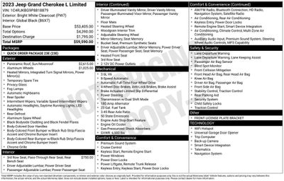 2023 Jeep Grand Cherokee L Limited