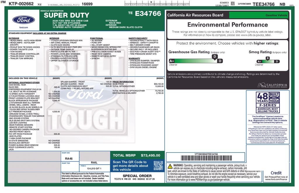 2026 Ford F-350SD XLT