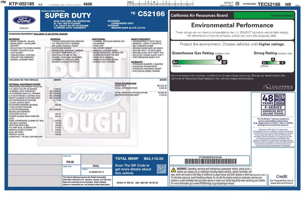 2026 Ford F-350SD XL STX