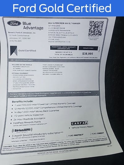 2024 Ford Ranger XLT