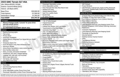 2023 GMC Terrain SLT