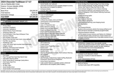 2024 Chevrolet TrailBlazer LT