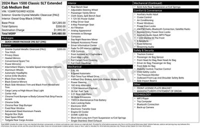 2024 RAM 1500 Classic SLT