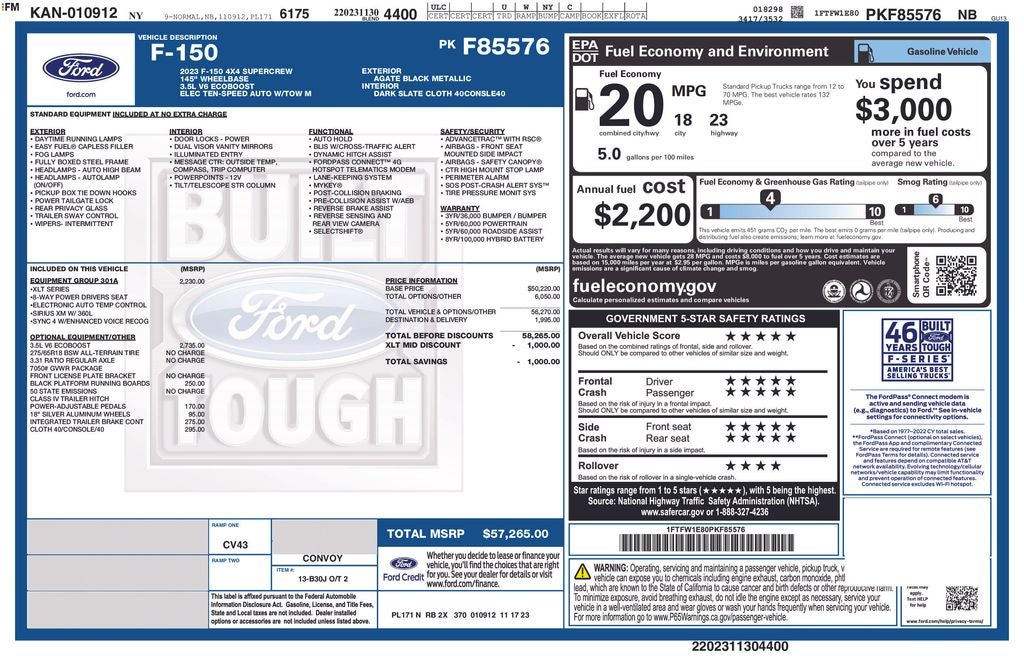 2023 Ford F-150 XLT