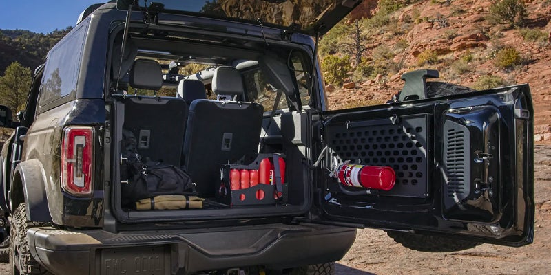 2023 Ford Bronco cargo space in Johnstown, NY