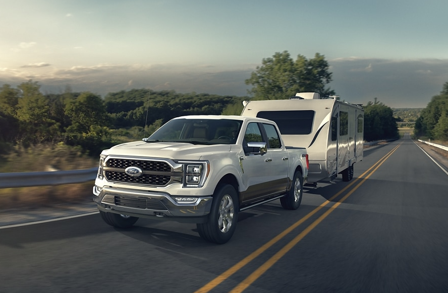 2023 Ford F-150 towing in Johnstown, NY