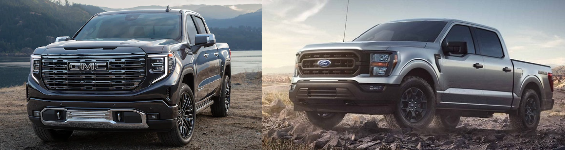 2023 Ford F-150 vs 2022 GMC Sierra 1500 in Johnstown, NY