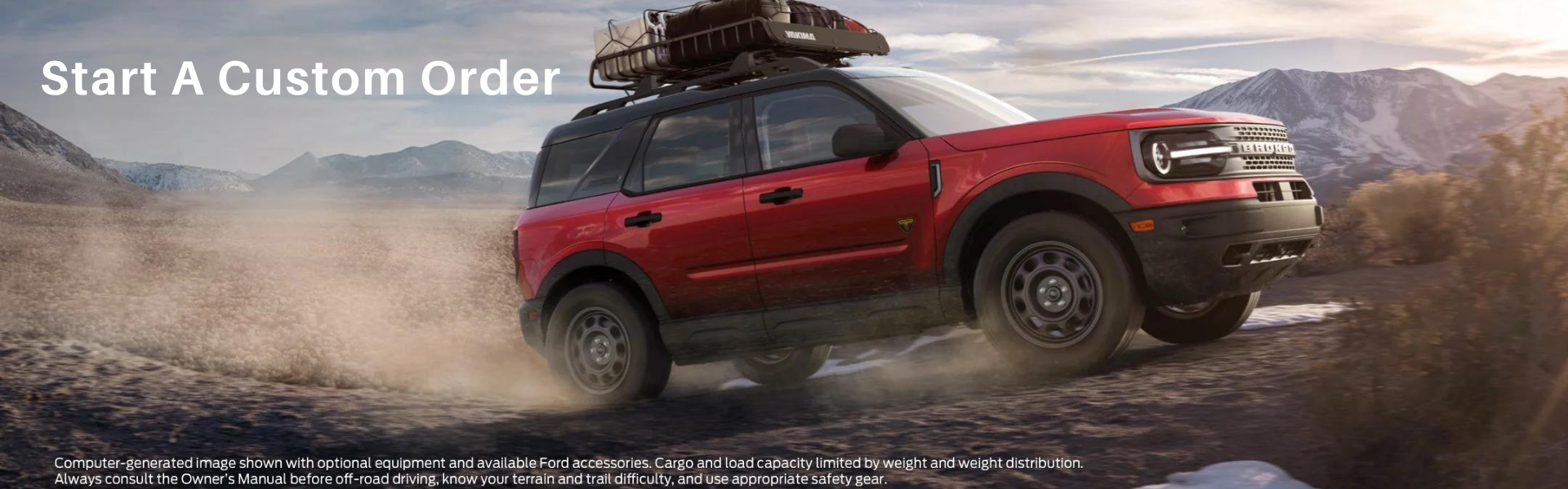 Start A Custom Ford Order